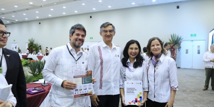 Reconocen liderazgo de Américo Villarreal por avances de Tamaulipas en la Agenda 2030