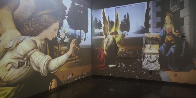 Presentarán exposición digital inmersiva en BARCO, sobre Leonardo da Vinci