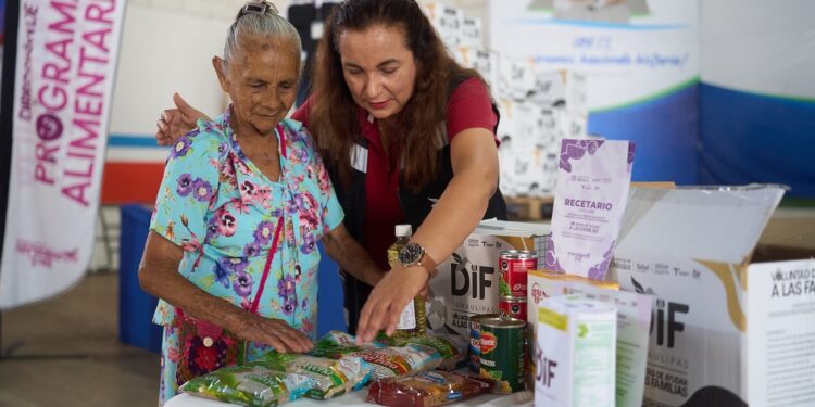 Beneficia DIF Tamaulipas a más de 63 mil personas con apoyos alimentarios