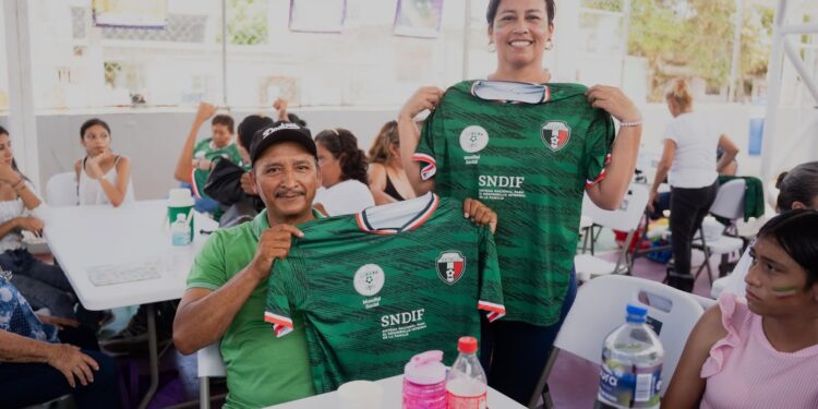 Se suma DIF Tamaulipas al Mundial Social 2026