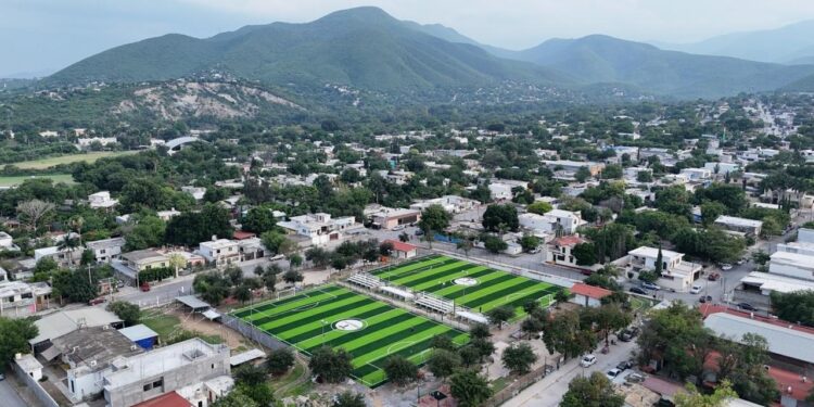 Fortalece Tamaulipas el Mundial Social con canchas deportivas