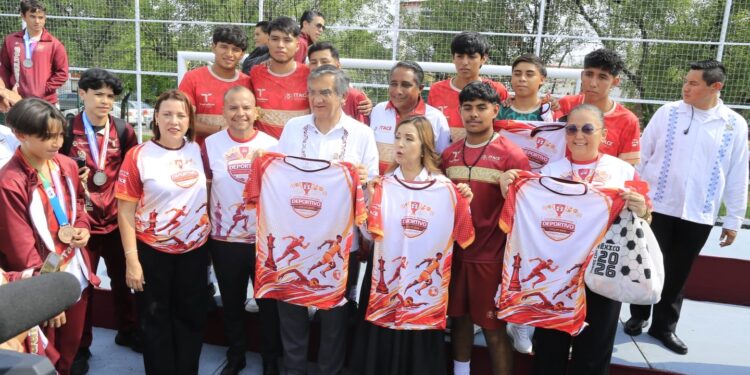 Reconoce Américo a las y los atletas tamaulipecos ganadores en la Olimpiada Nacional e impulsa infraestructura deportiva