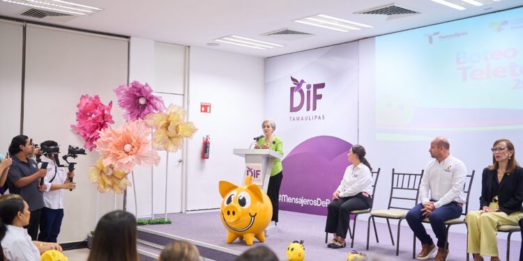 Arranca DIF Tamaulipas el boteo TELETÓN 2026 con la entrega de ánforas para los 43 municipios