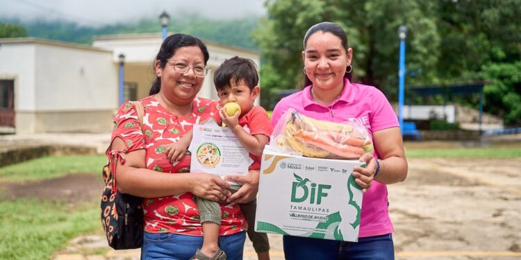 Beneficia DIF Tamaulipas a más de 63 mil personas con apoyos alimentarios