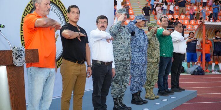 Celebran partido amistoso Correcaminos UAT Premier y Guardia Nacional