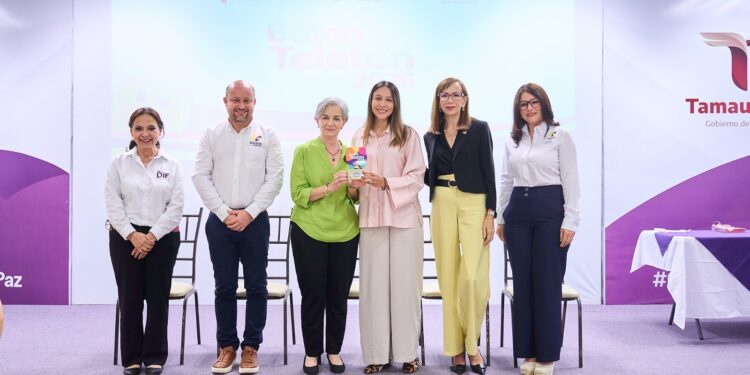 Arranca DIF Tamaulipas el boteo TELETÓN 2026 con la entrega de ánforas para los 43 municipios