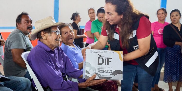 Beneficia DIF Tamaulipas a más de 63 mil personas con apoyos alimentarios