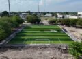 Fortalece Tamaulipas el Mundial Social con canchas deportivas