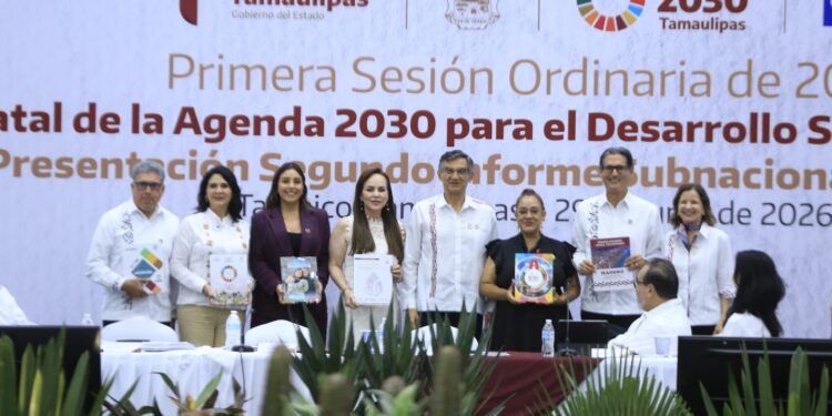 Reconocen liderazgo de Américo Villarreal por avances de Tamaulipas en la Agenda 2030