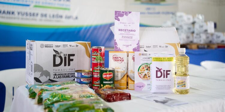 Beneficia DIF Tamaulipas a más de 63 mil personas con apoyos alimentarios