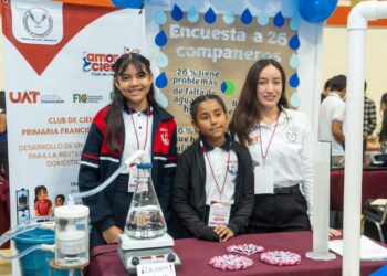 Con asesoría de la UAT alumnas de primaria crean filtro ecológico de agua