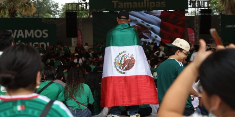 Reúne Fan Fest a más de 4 mil tamaulipecos para apoyar a la Selección Mexicana