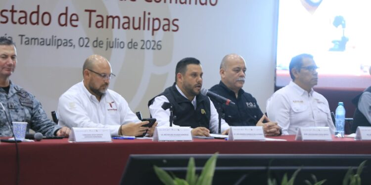 Instalan CNPC y Gobierno de Tamaulipas Puesto de Comando Interinstitucional para fortalecer la atención ante lluvias y ciclones