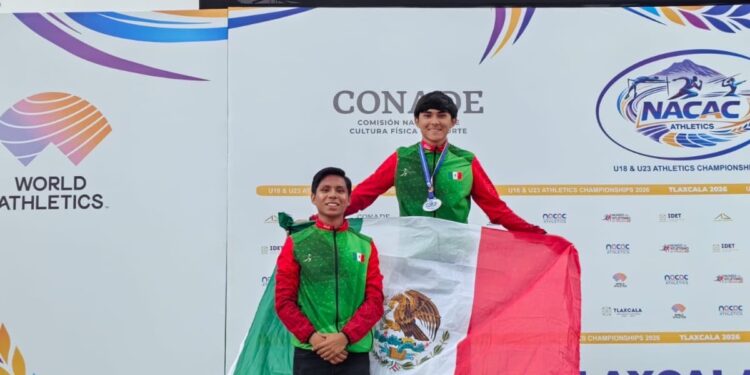 Conquista Tamaulipas oro y plata en el Campeonato NACAC Sub-18