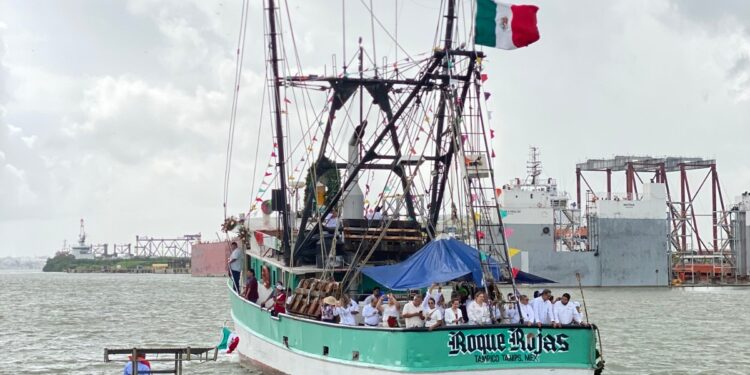 Procesión Náutica de la Virgen del Carmen fortalece la tradición y el turismo en el sur de Tamaulipas