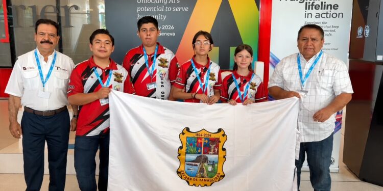 Conquistan estudiantes tamaulipecos el quinto lugar mundial en torneo internacional de robótica e inteligencia artificial