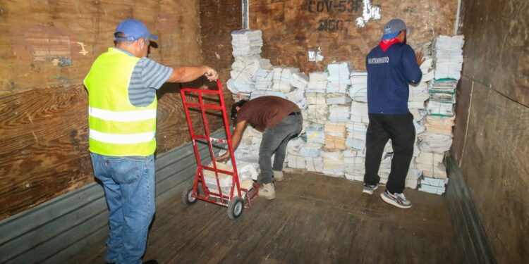 Convertirá Gobierno de Tamaulipas residuos de papel en apoyo para la educación