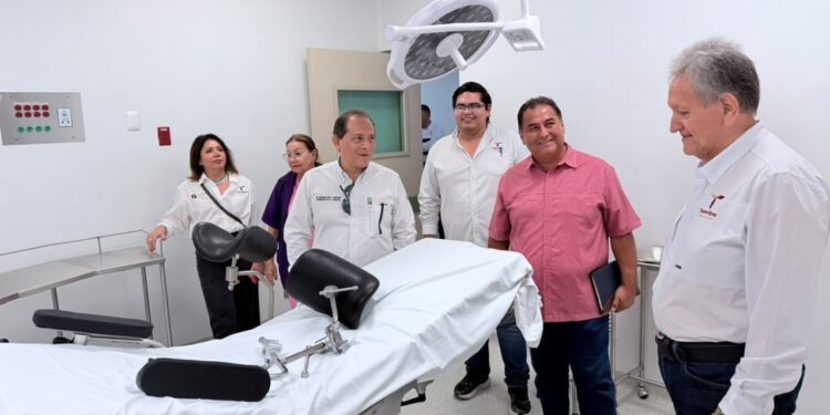Supervisa secretario de Salud el nuevo Hospital General de Madero IMSS Bienestar para próxima inauguración