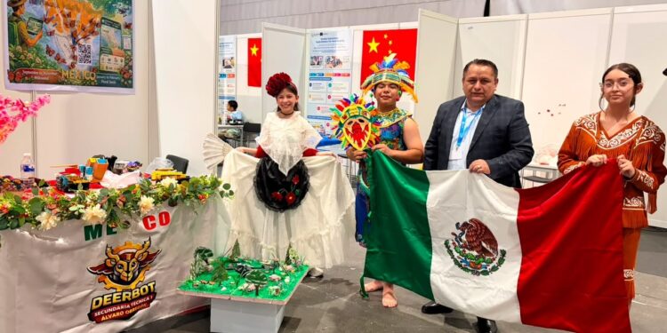 Conquistan estudiantes tamaulipecos el quinto lugar mundial en torneo internacional de robótica e inteligencia artificial