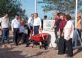 Gobierno de Américo coloca primera piedra de Estación Segura Parque Cultural “La Escondida” en Reynosa
