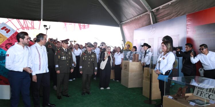 Inaugura Américo exposición La Gran Fuerza de México; destaca apoyos de la presidenta Sheinbaum para la frontera tamaulipeca