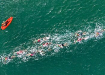 Conquistan el Triatlón Tamaulipas Eduardo Núñez y Fernanda Salazar
