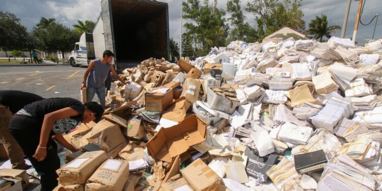 Convertirá Gobierno de Tamaulipas residuos de papel en apoyo para la educación