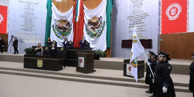 Encabeza Américo Villarreal reconocimiento histórico a la Benemérita Escuela Normal Federalizada en el Congreso