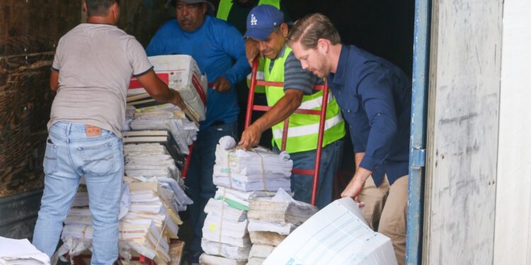 Convertirá Gobierno de Tamaulipas residuos de papel en apoyo para la educación