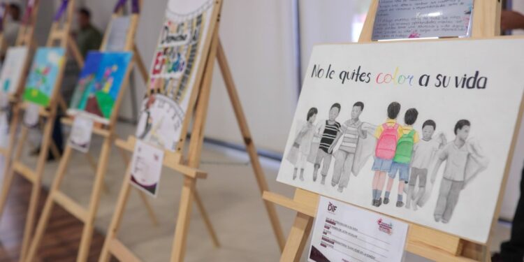 Premia DIF Tamaulipas a los ganadores del Concurso de Dibujo sobre Trabajo Infantil y Elaboración de Cartel