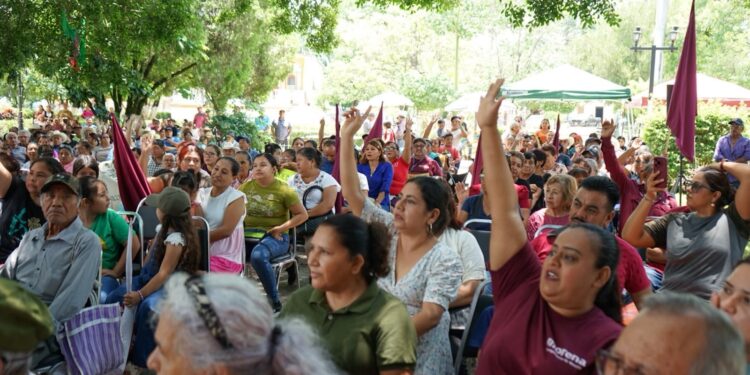 Desde el Vergel de Tamaulipas, Morena reafirma la defensa de la soberanía