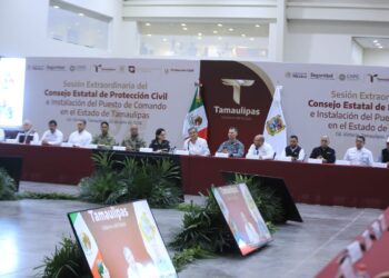 Instalan CNPC y Gobierno de Tamaulipas Puesto de Comando Interinstitucional para fortalecer la atención ante lluvias y ciclones
