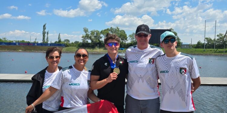 Conquista el tamaulipeco Diego Popa oro y plata en el Panamericano de Canotaje