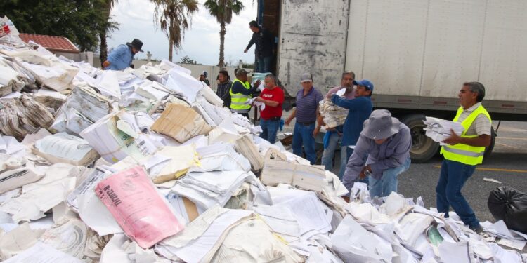 Convertirá Gobierno de Tamaulipas residuos de papel en apoyo para la educación