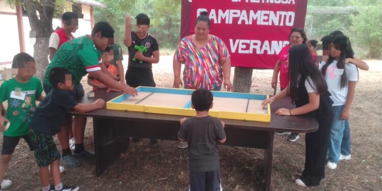 Realiza DEMA de la SSPT campamento de verano para prevenir el delito en infancias y adolescencias