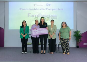 Premia DIF Tamaulipas a organizaciones ganadoras de la convocatoria Familias en Paz 2026