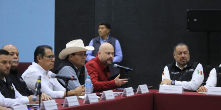 Instalan CNPC y Gobierno de Tamaulipas Puesto de Comando Interinstitucional para fortalecer la atención ante lluvias y ciclones