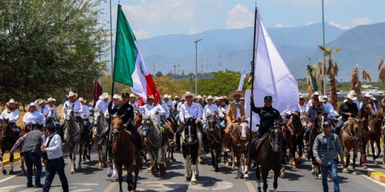 Tamaulipas cabalga unido por la soberanía y la transformación de México