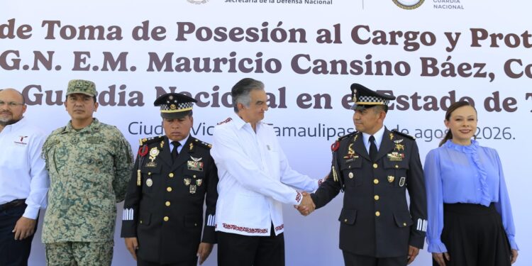 Reconoce Américo labor de la Guardia Nacional en Tamaulipas; atestigua llegada del nuevo coordinador estatal