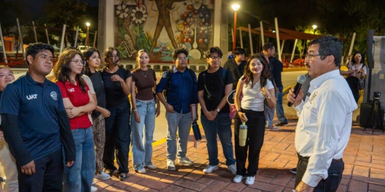 Brinda rector de la UAT emotiva despedida a talentos universitarios rumbo al Congreso Internacional Delfín 2026