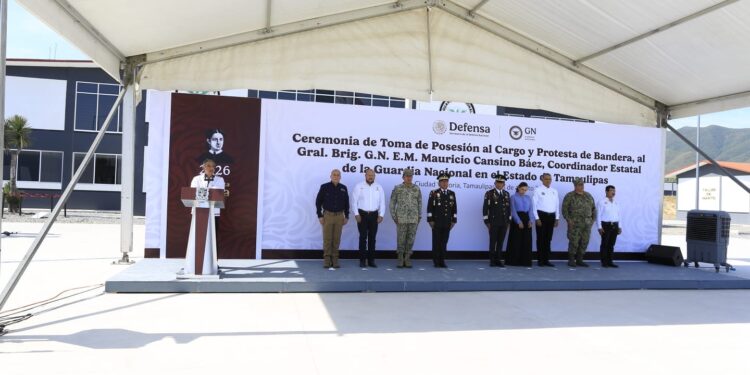 Reconoce Américo labor de la Guardia Nacional en Tamaulipas; atestigua llegada del nuevo coordinador estatal