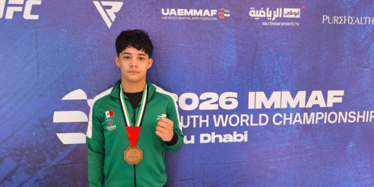Representan a México cuatro atletas tamaulipecos en el Mundial Juvenil de MMA
