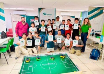 Despierta CONALEP vocaciones tecnológicas en jóvenes con RoboFut 2026