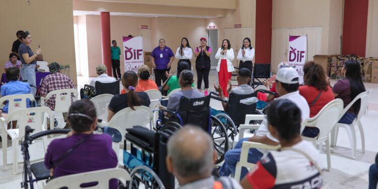 Acerca DIF Tamaulipas apoyos funcionales y de salud a quienes más lo necesitan
