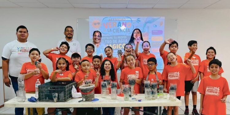 Concluye UAT con éxito campamento infantil “Amor por la Ciencia 2026”