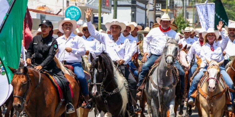 Tamaulipas cabalga unido por la soberanía y la transformación de México