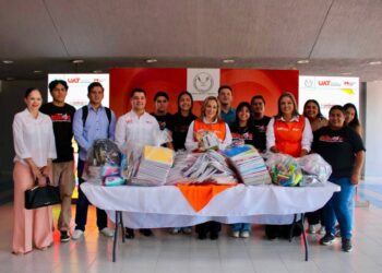 Concluye Familia UAT la colecta de útiles escolares “Impulsando Corazones 2026”