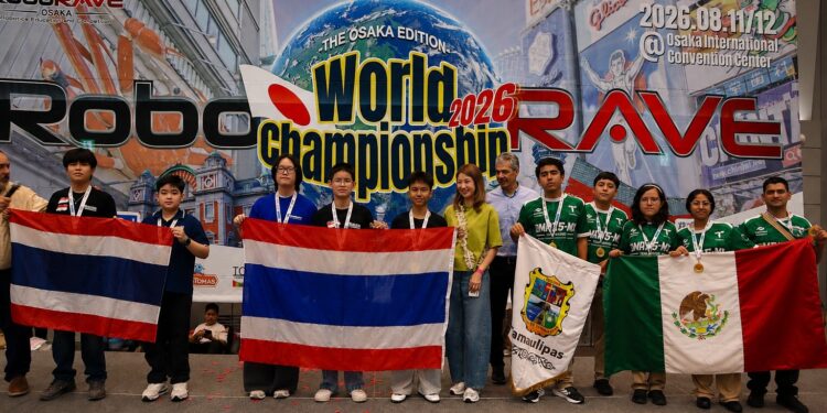Conquistan estudiantes de CONALEP Tamaulipas el segundo lugar del Campeonato Mundial de Robótica en Japón