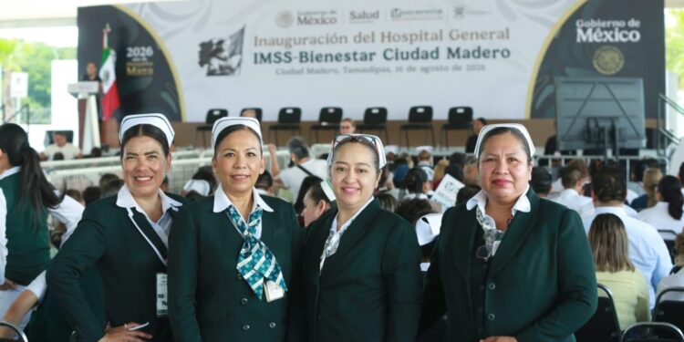 Inaugura Claudia Sheinbaum Hospital General de Ciudad Madero; brindará atención médica para 538 mil personas