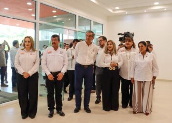 Reconoce Américo Villarreal calidad y pertinencia de la nueva Prepa UAT Tampico